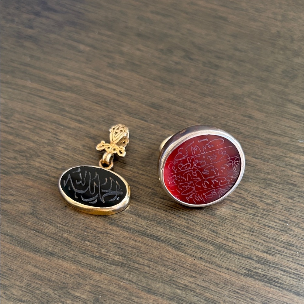 Ring and Pendant from Istanbul